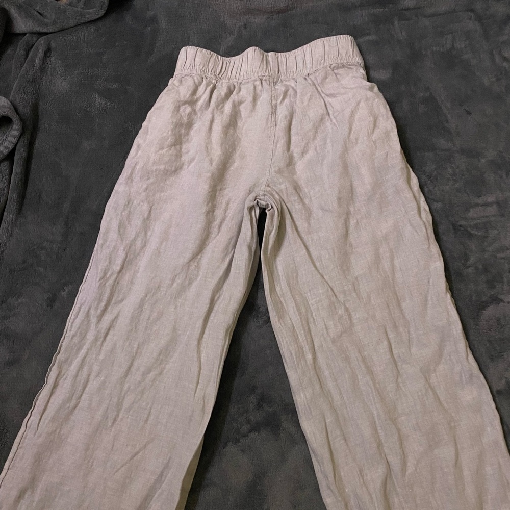 Hippie Wide leg Linen pants